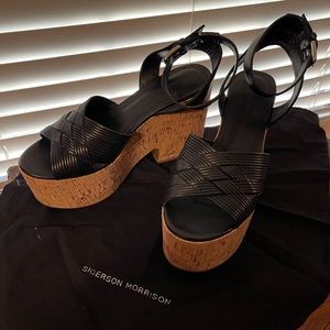 Sigerson Morrison Becca Platform Wedge